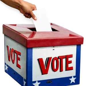 Ballot Box With Vote Png 05242024 PNG image