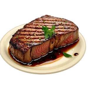 Balsamic Glazed Steak Png Ahg PNG image