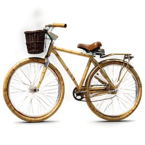 Bamboo Bicycle PNG 1 PNG