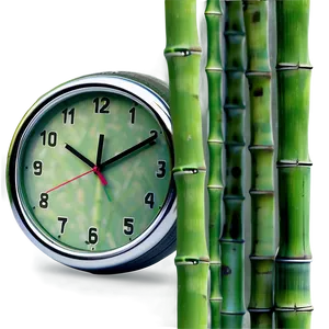 Bamboo Eco-friendly Clock Png 56 PNG image