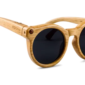 Bamboo Frame Sunglasses Eco Friendly Png Nuw PNG image