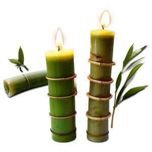 Bamboo Freshness Candle PNG Kfi