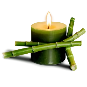 Bamboo Freshness Candle PNG Rmj