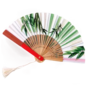 Bamboo Hand Fan PNG 79