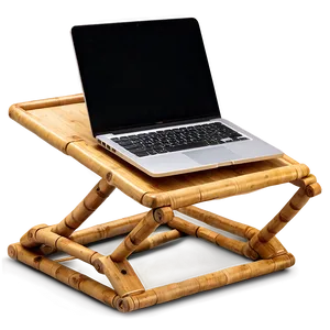 Bamboo Laptop Stand PNG Nss