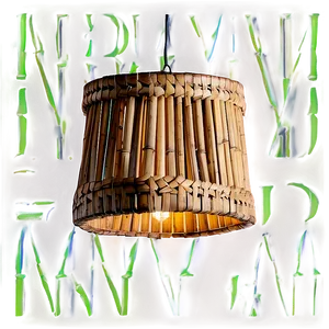 Bamboo Light Fixture PNG Amv26 PNG