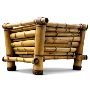 Bamboo Planter Box PNG Jnu
