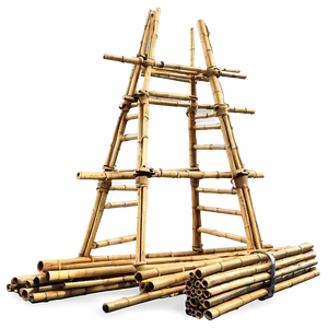 Bamboo Scaffolding Structure PNG 9 PNG
