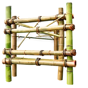 Bamboo Scaffolding Structure PNG Via29 PNG