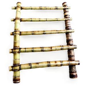 Bamboo Staircase PNG Pcd