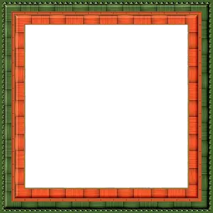 Bamboo Style Decorative Frame