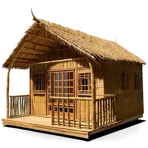 Bamboo Sustainable House PNG Uac97 PNG