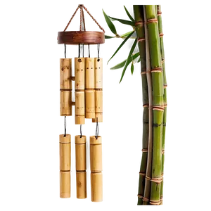 Bamboo Wind Chimes PNG Raf29 PNG