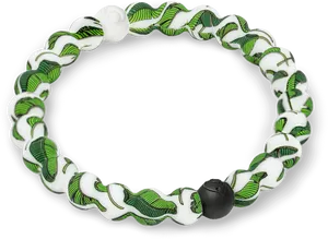 Banana Leaf Pattern Bracelet