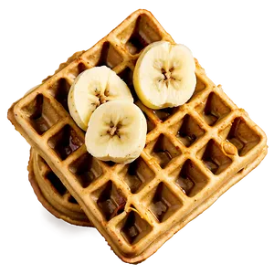 Banana Nut Waffle Png Cpk5 PNG image