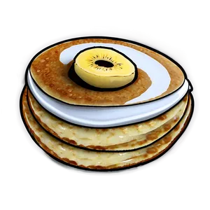 Banana Pancakes Png 05232024 PNG image