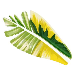 Banana Tropical Leaf PNG Kli68 PNG