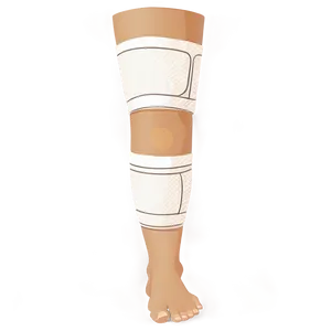 Bandage On Leg Png 05252024 PNG image