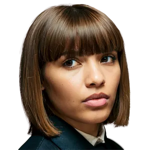 Bangs Hairstyle Inspiration Png Trv60 PNG image