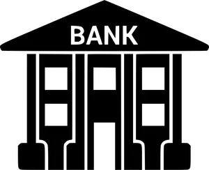 Bank Icon Simple Design PNG image