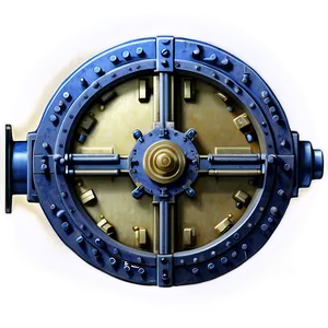 Bank Vault Blueprint PNG 67