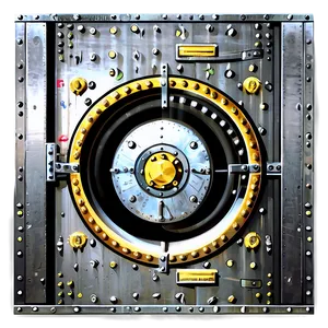 Bank Vault Clipart PNG Goi97 PNG