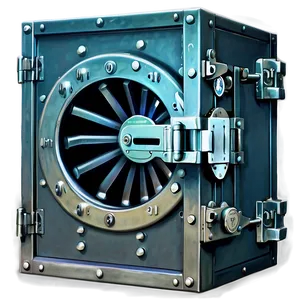 Bank Vault Door Closed PNG 75 PNG