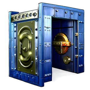 Bank Vault Gate PNG 42