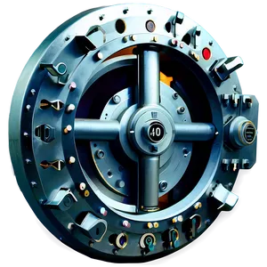 Bank Vault Handle PNG 71