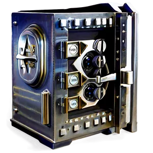 Bank Vault Room PNG 06262024