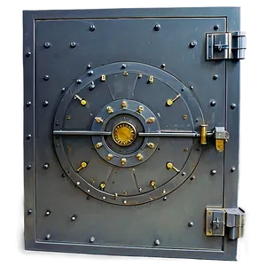 Bank Vault Steel Door PNG Mub49 PNG