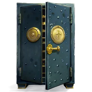 Bank Vault Treasure PNG 41
