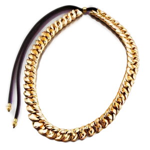 Bar Gold Necklace PNG Kgb