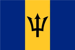 Barbados Flag Triton