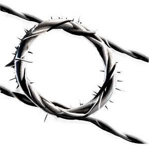 Barbed Wire Circle Png 78 PNG image