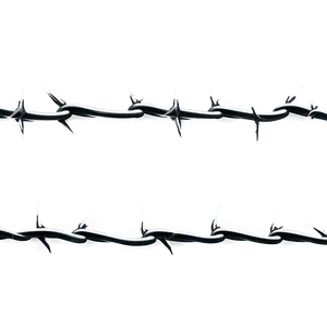 Barbed Wire Fence PNG Ups
