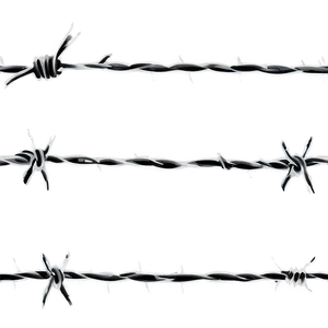 Barbed Wire Fence Vector Png Qjp89 PNG image