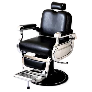 Barber Chair With Backrest PNG Cig75