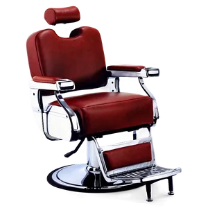 Barber Chair With Cushion PNG 87