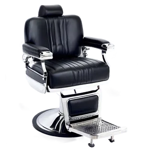 Barber Chair With Headrest PNG 06282024