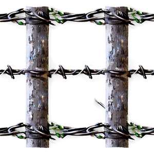 Barbwire Barrier PNG 05252024 PNG
