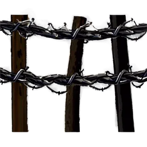 Barbwire Barrier PNG Lod71