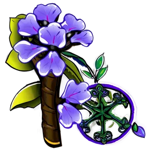 Bare Flower Illustration Png 74 PNG image