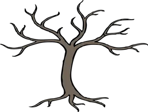 Bare Tree Silhouette