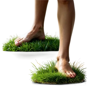 Barefoot Grass Walking Png 05252024 PNG image