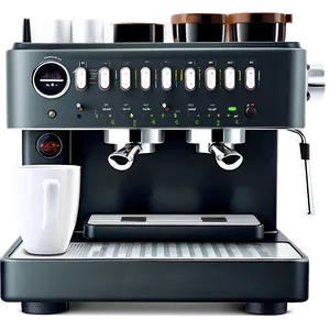 Barista And Espresso Machine PNG 66