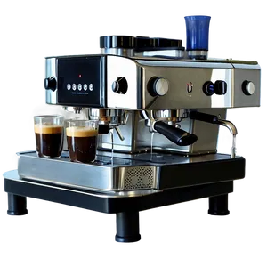 Barista And Espresso Machine PNG Irh85 PNG