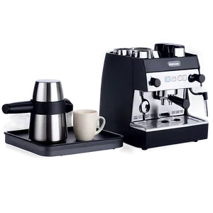 Barista And Espresso Machine PNG Pii12 PNG
