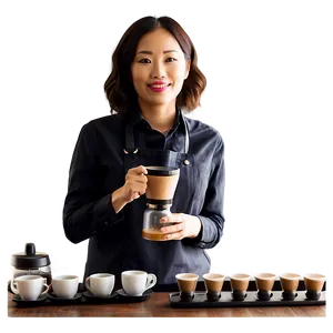 Barista Cupping Session PNG Ocp85 PNG