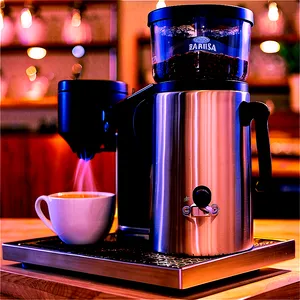 Barista Milk Steaming PNG 79